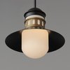 Maxim Lighting Admiralty 1-Light Outdoor Pendant 35121SWBKAB